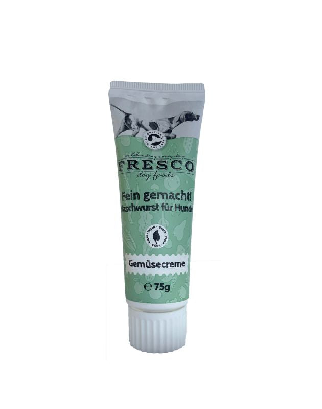 Gemüsecreme  - Fein gemacht! Naschwurst für Hunde 75g