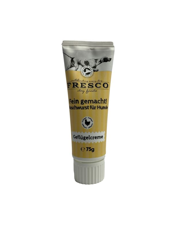 Geflügelcreme  - Fein gemacht! Naschwurst für Hunde 75g