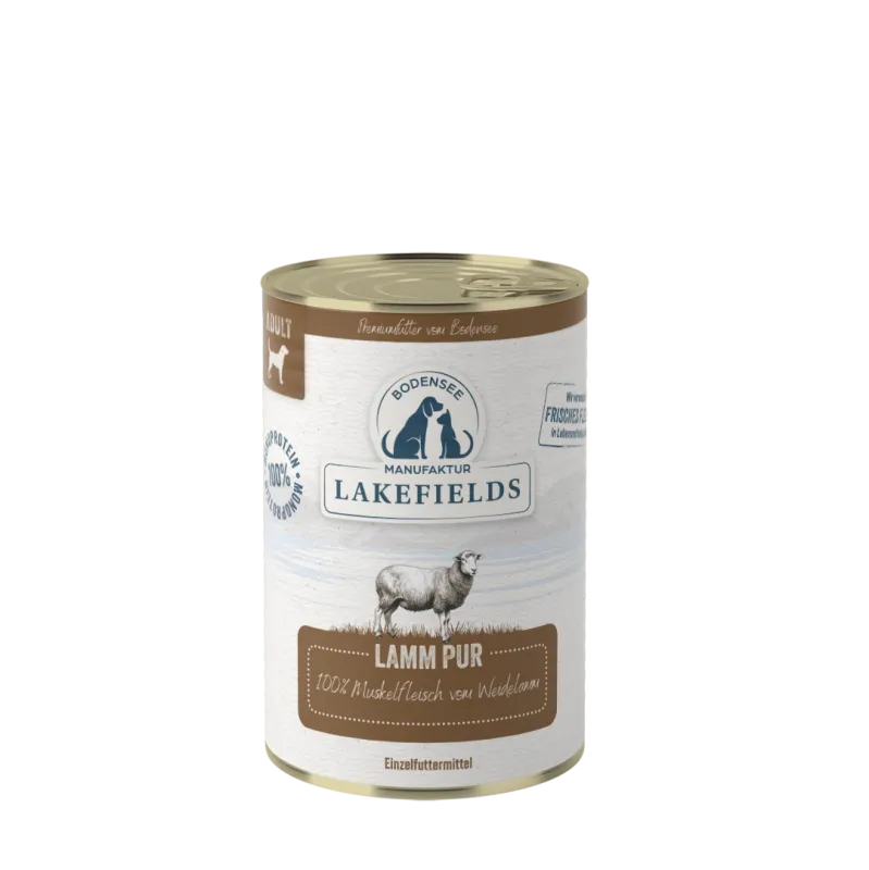Dosenfleisch- Lamm PUR 400 g