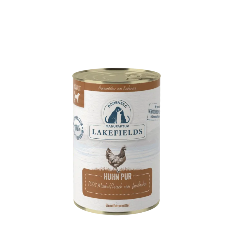 Dosenfleisch- Huhn PUR 400 g