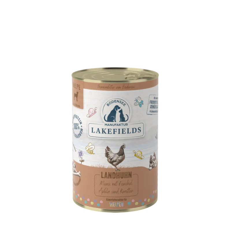 DOSENFLEISCH-MENÜ HUHN FÜR WELPEN 400 g